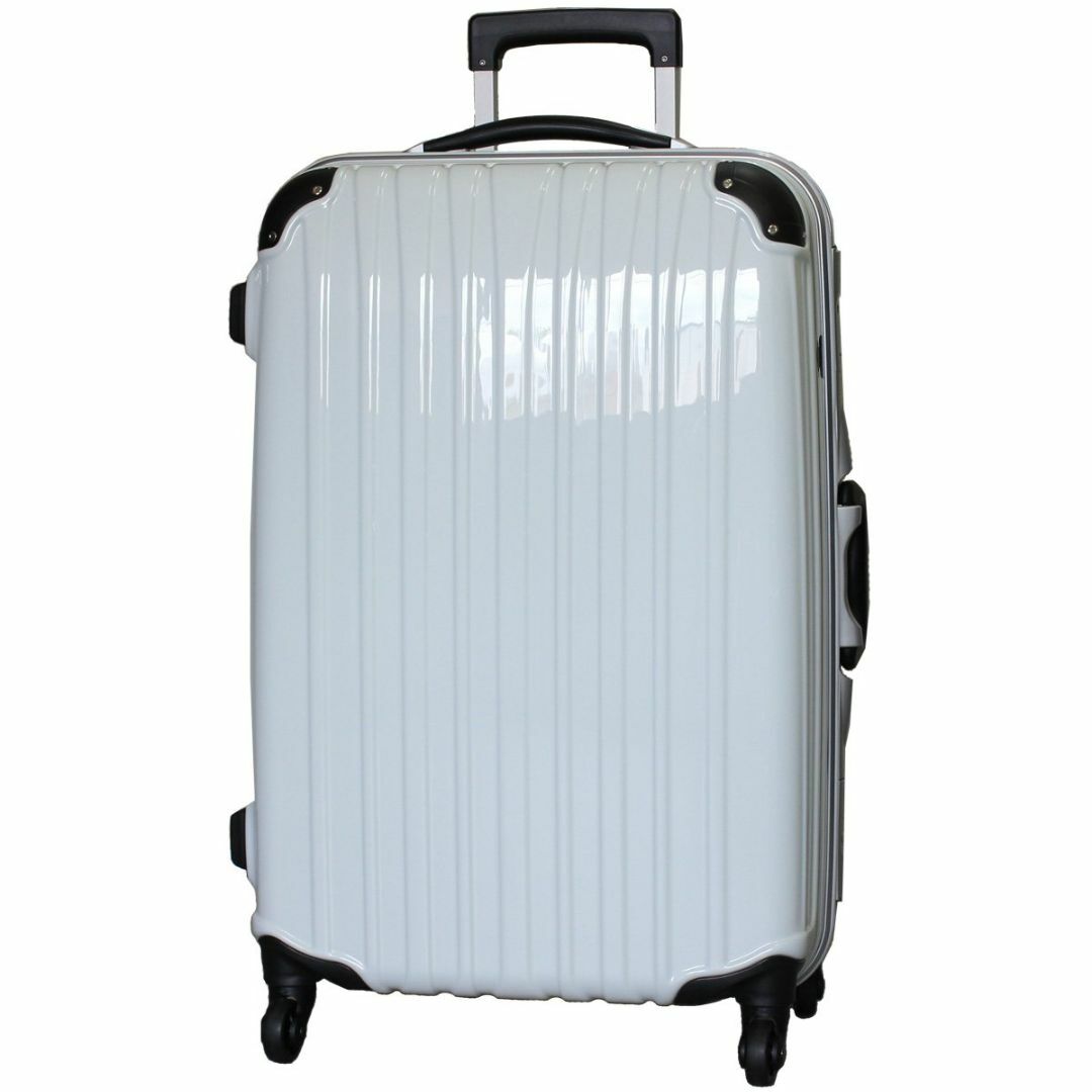 【色: 鏡面パールホワイト】[ビータス] スーツケース ハード 4輪 BH-F1
