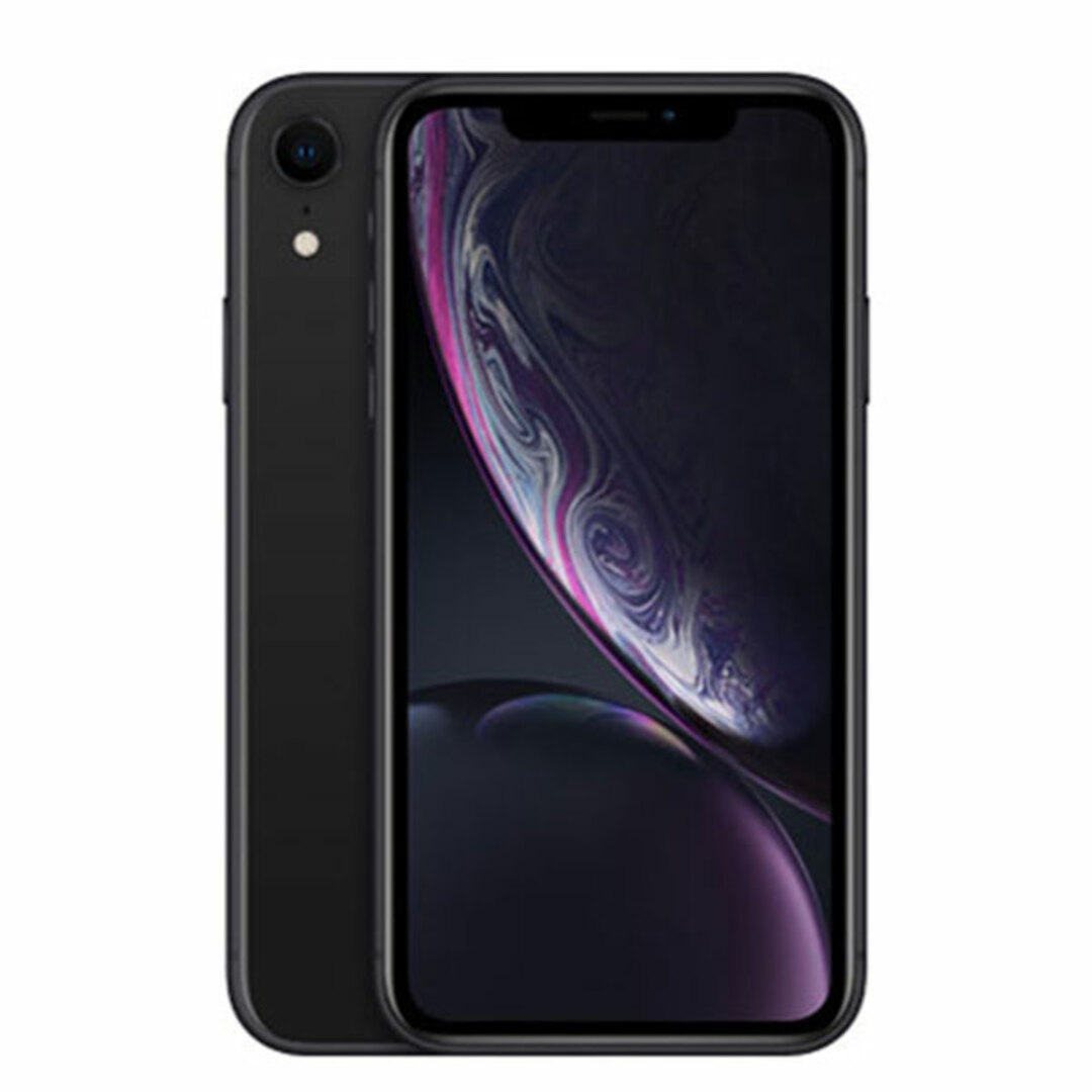 Apple - 【中古】 iPhoneXR 128GB ブラック SIMフリー 本体 スマホ
