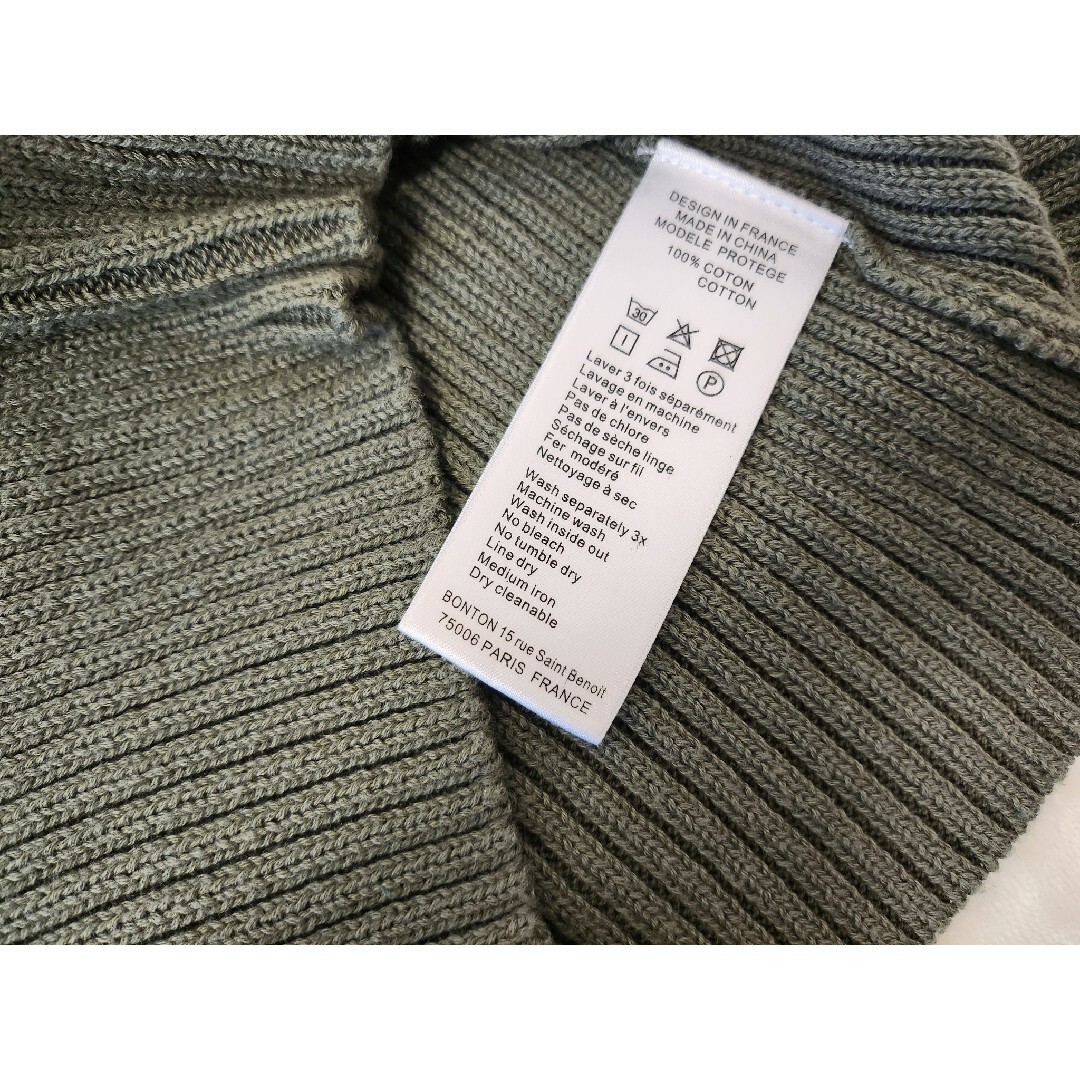 Bonpoint - 超美品 BONTON ボントン リブニットカーディガン サイズ4の