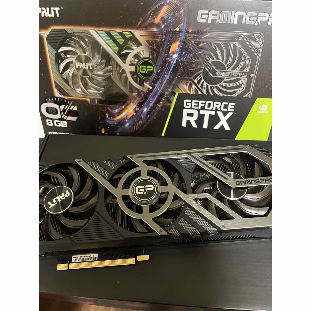 PALIT GeForce RTX 3070 GamingPro 非LHRの通販 by こう's shop｜ラクマ