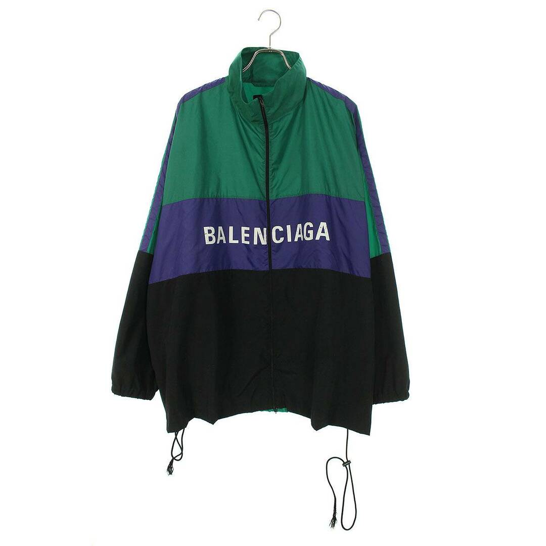 Balenciaga(バレンシアガ)のバレンシアガ  534317 TBO12 ロゴプリントポプリンシャツブルゾン メンズ 50 メンズのジャケット/アウター(ブルゾン)の商品写真