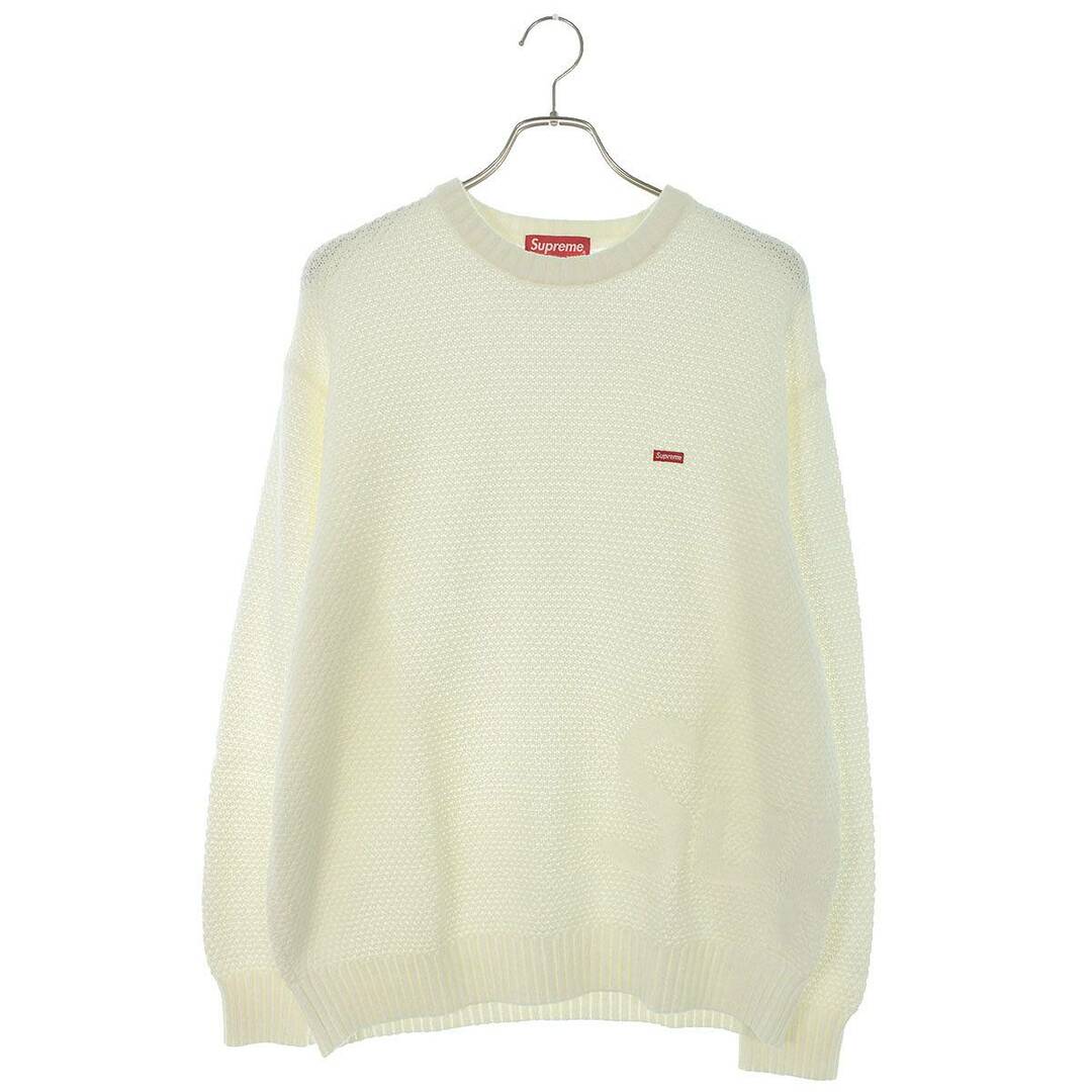 シュプリーム  20AW  Textured Small Box Sweater テクスチャードスモールボックスニット メンズ Lニット/セーター