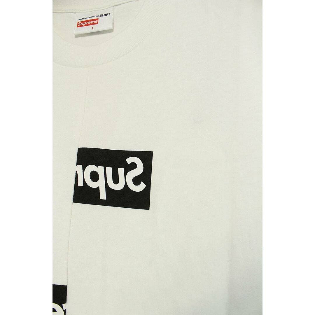 Supreme x コムデギャルソン18AW BOXロゴTee CDG Tシャツ