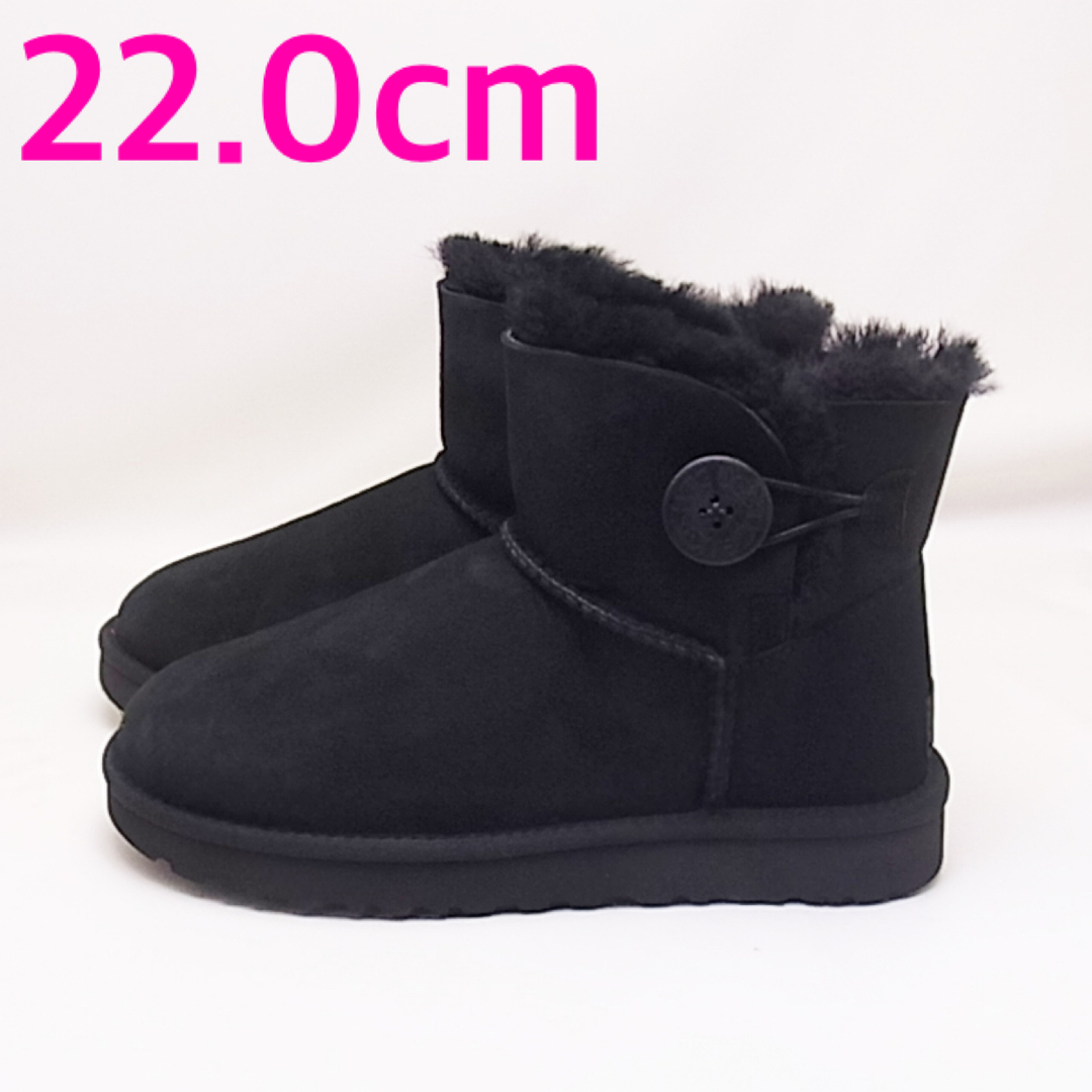 新品未使用 UGG ABREE SHORT II 　NERO 6(23cm)