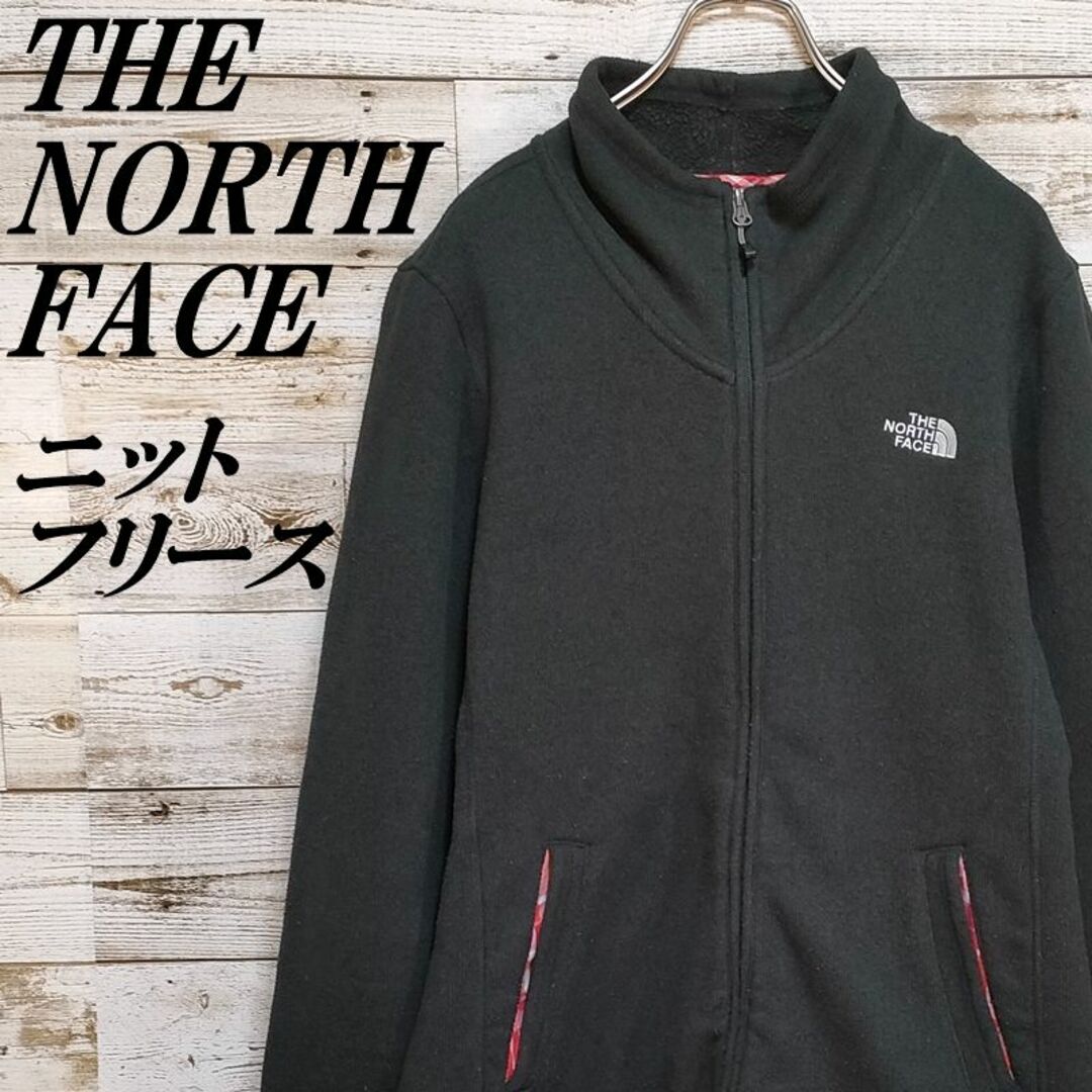 THENORTHFACE 刺繍ロゴ USA規格 女子フリースジャケット