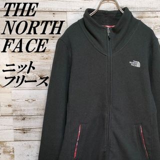 ザノースフェイス(THE NORTH FACE)の【G79】USA規格ノースフェイス刺繍ロゴフルジップニットフリースジャケット(ブルゾン)