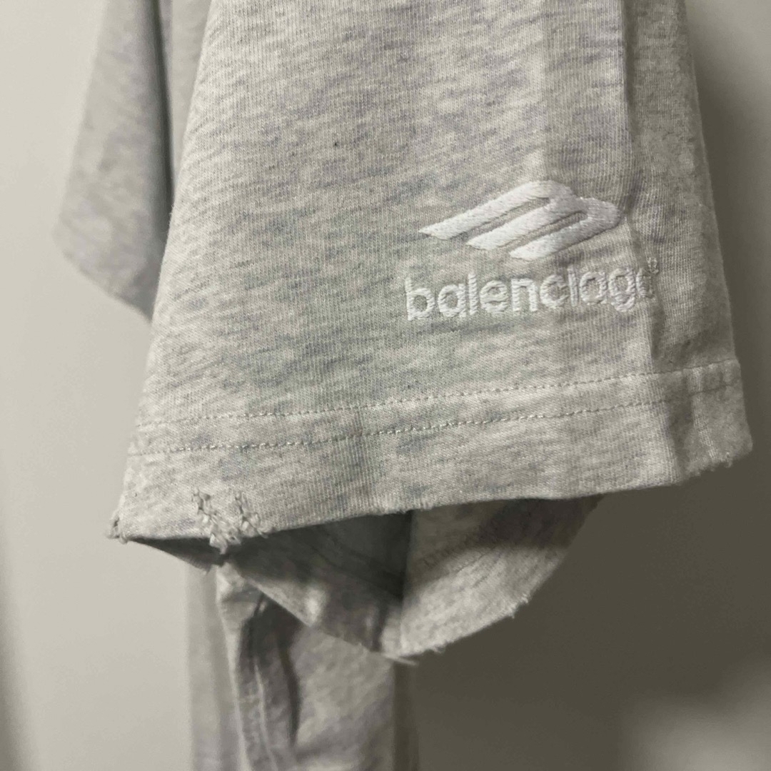 新品　BALENCIAGA デストロイリペア　OVER size tee 3