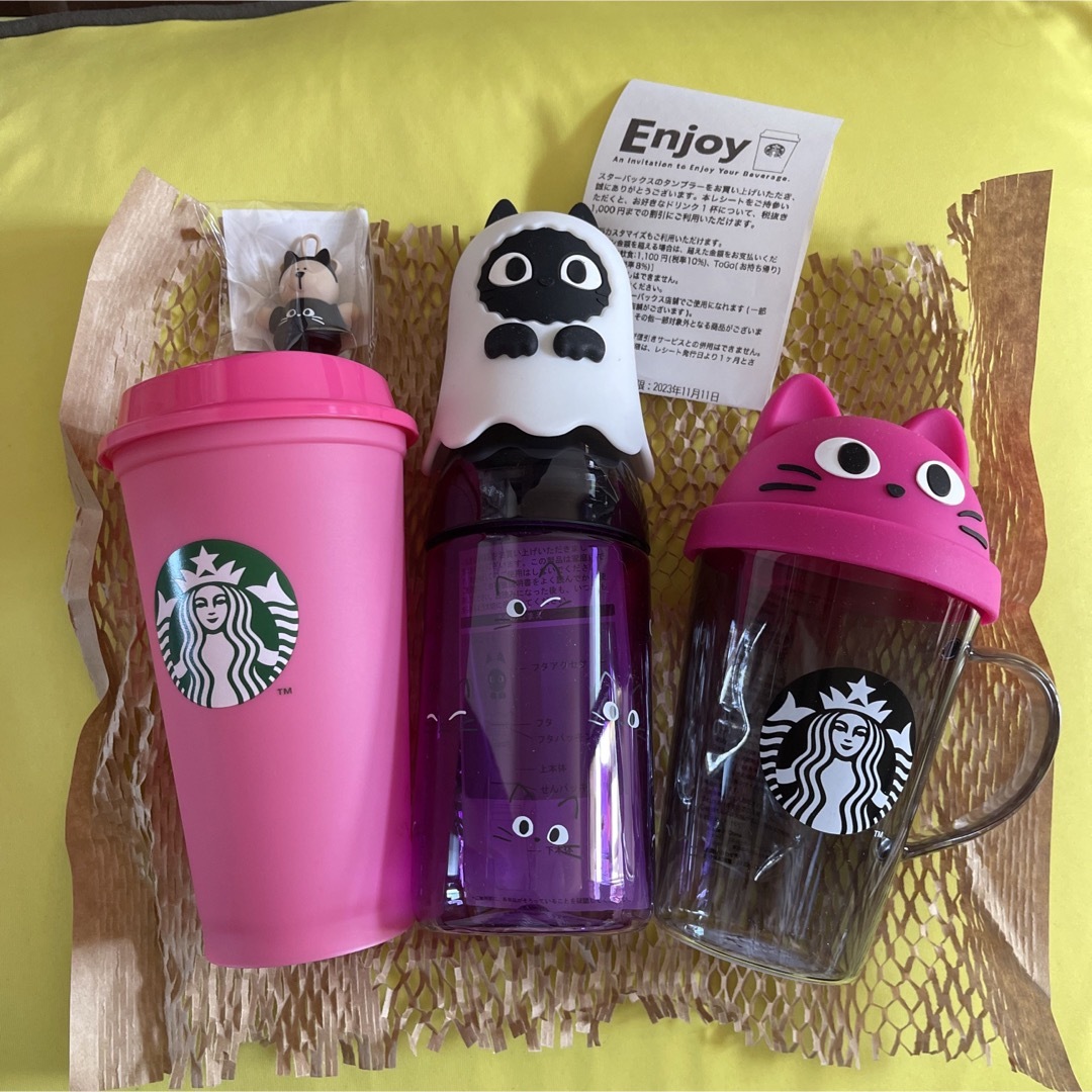 美品】 スターバックス ハロウィン2023ステンレスボトルキャット355ml