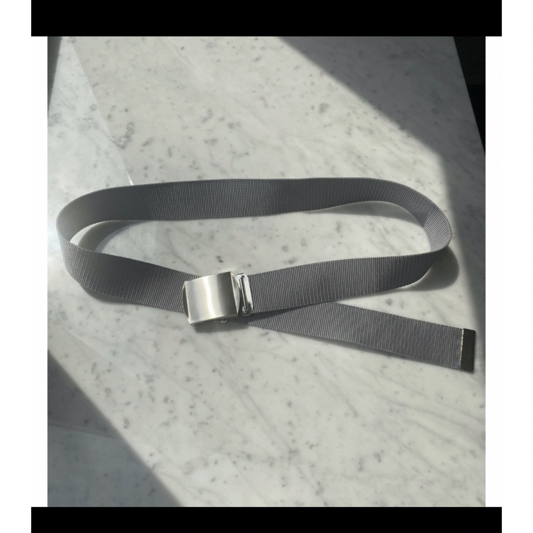 Roller belt / silver ×grayの通販 by フリーダム's shop|ラクマ