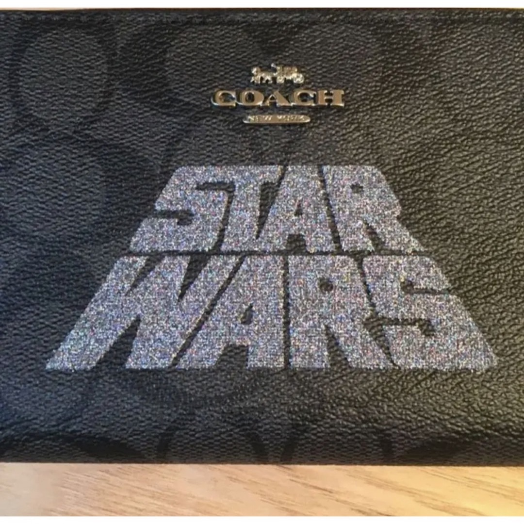【新品未使用】コーチ x スターウォーズ コラボ 長財布 ②