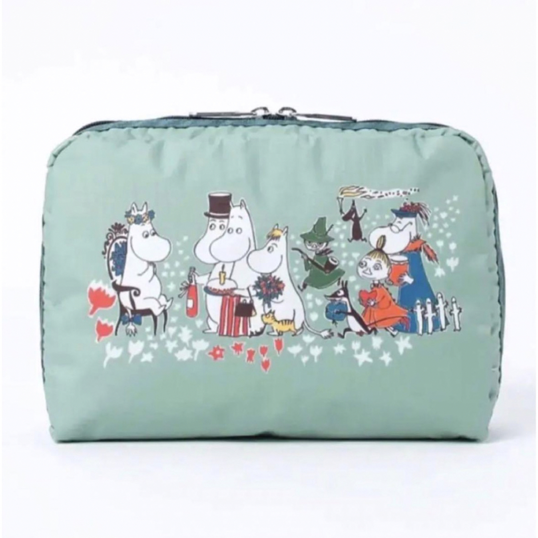 新品　ムーミン　レスポ MOOMIN×LeSportsac ポーチ | フリマアプリ ラクマ