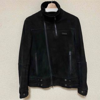 アンダーカバー  UB2B4201 Leather Biker Jacket ダブルライダースレザージャケット メンズ 4