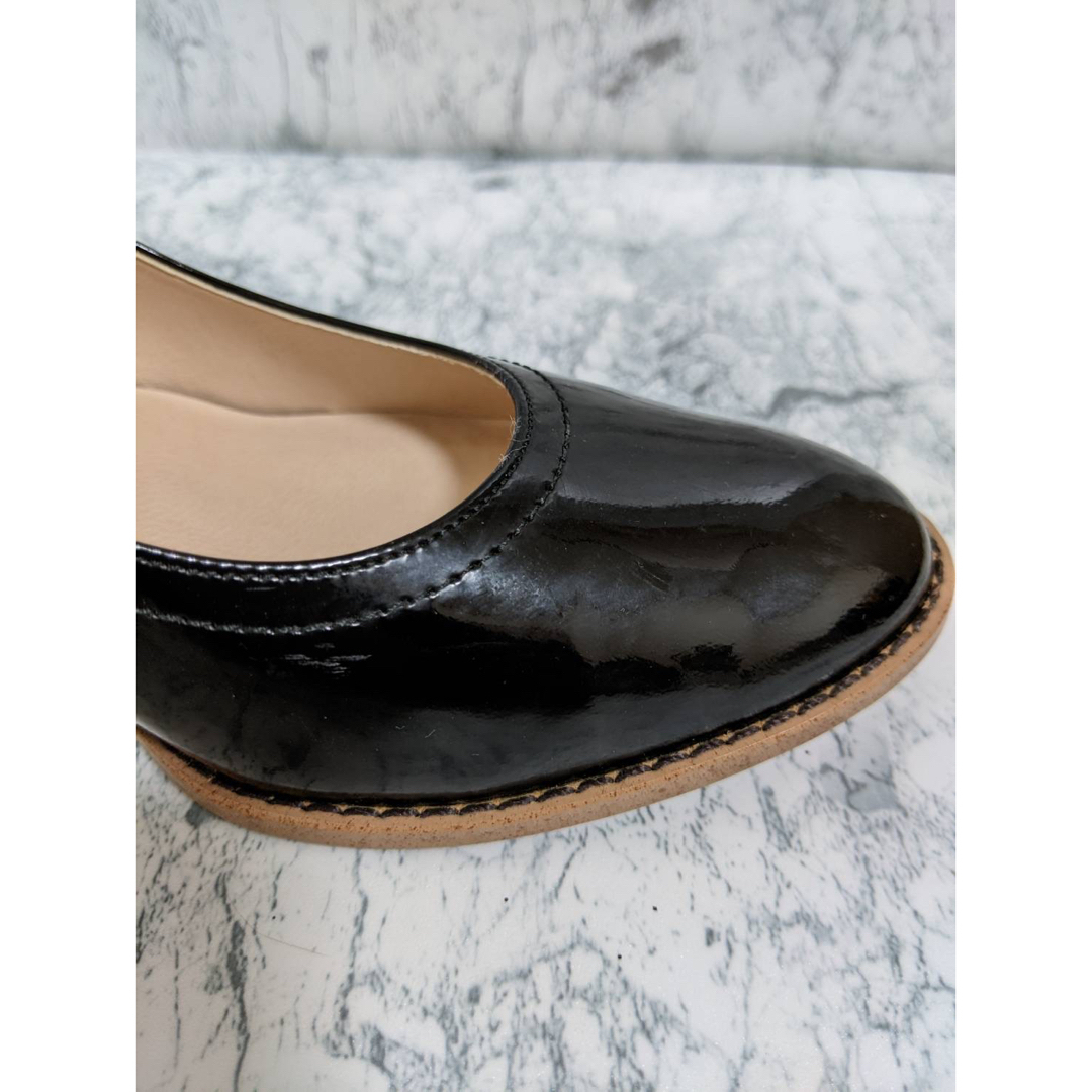 DIANA(ダイアナ)のDIANA パンプス　24cm ブラック　ベージュ　太ヒール レディースの靴/シューズ(ハイヒール/パンプス)の商品写真