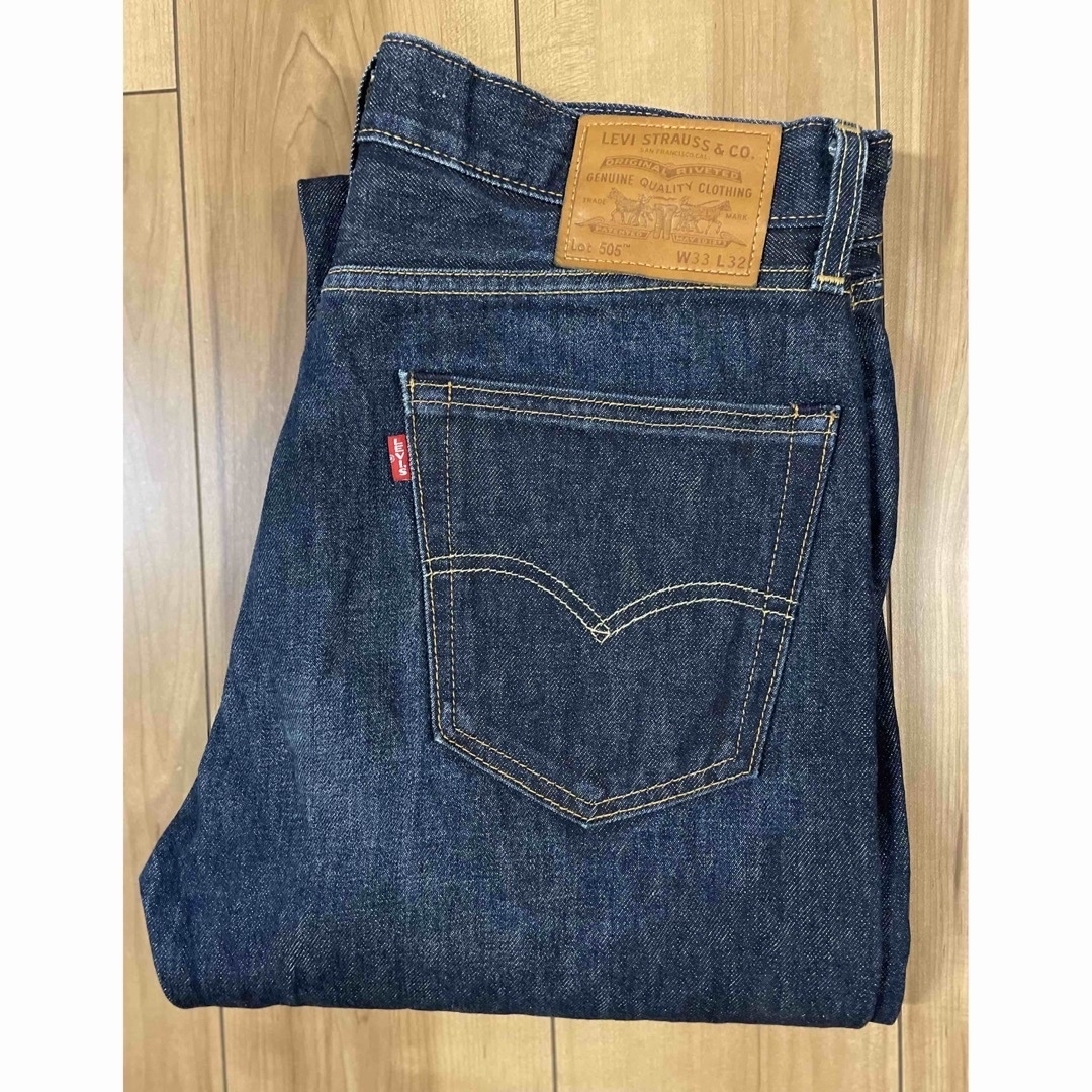 Levi’s（リーバイス）505 BIGE 米国製 赤耳【W33】