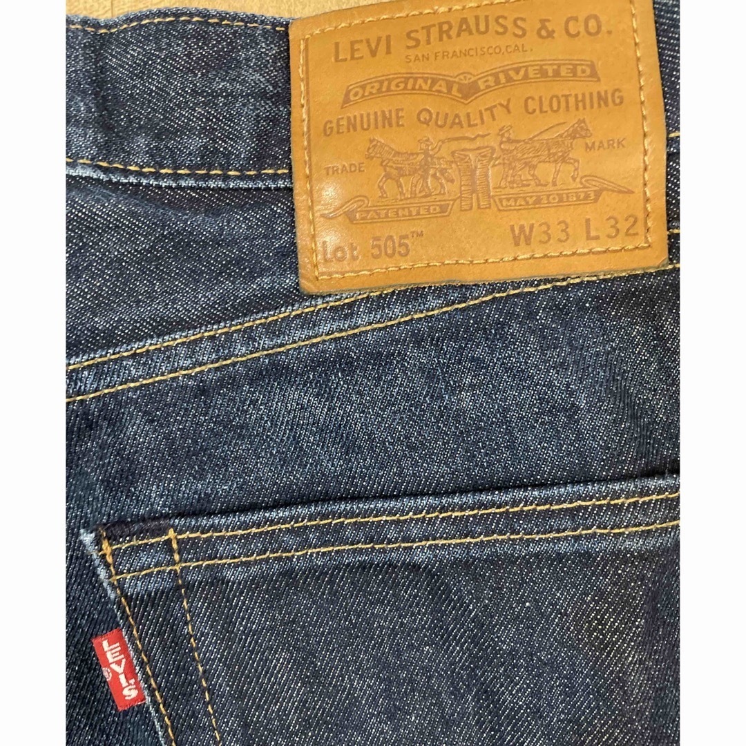 Levi's(リーバイス)のLevi’s（リーバイス）505 BIGE 米国製 赤耳【W33】 メンズのパンツ(デニム/ジーンズ)の商品写真