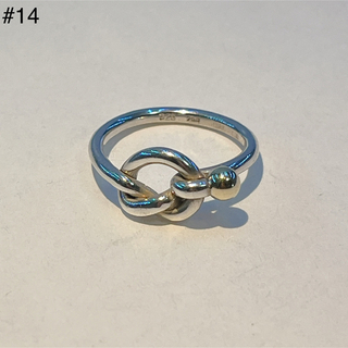 ティファニー(Tiffany & Co.)の125 ティファニー　フック&アイ　コンビ　リング　14号(リング(指輪))
