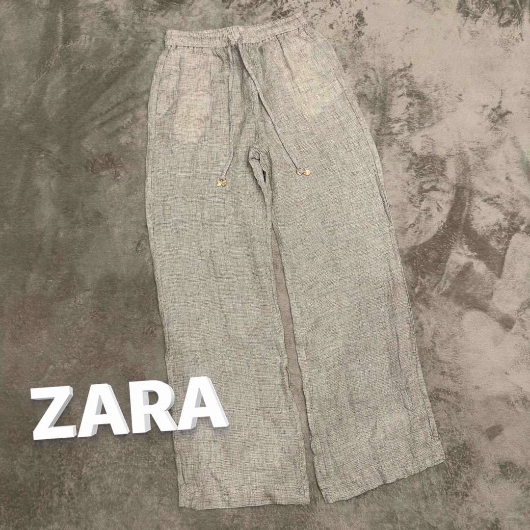 ZARA(ザラ)のザラ ZARA パンツ リラックス 旅行 XSサイズ レディースのパンツ(カジュアルパンツ)の商品写真