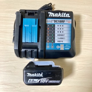 マキタ(Makita)の【未使用品】マキタ 純正バッテリー 充電器セット BL1860B DC18RF(工具)
