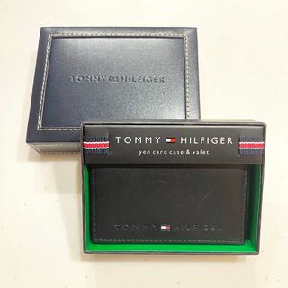 トミーヒルフィガー(TOMMY HILFIGER)の【箱付き】TOMMY 名刺入れ ブラック(名刺入れ/定期入れ)