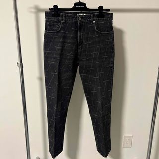 バレンシアガ(Balenciaga)のBALENCIAGA BLACK LOGO denim(デニム/ジーンズ)