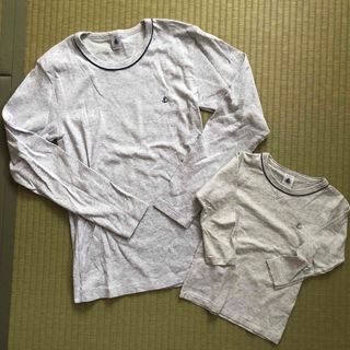 プチバトー(PETIT BATEAU)のプチバトー　petit bateau 長袖Tシャツ　ロンT 親子お揃いコーデ　(Tシャツ/カットソー)