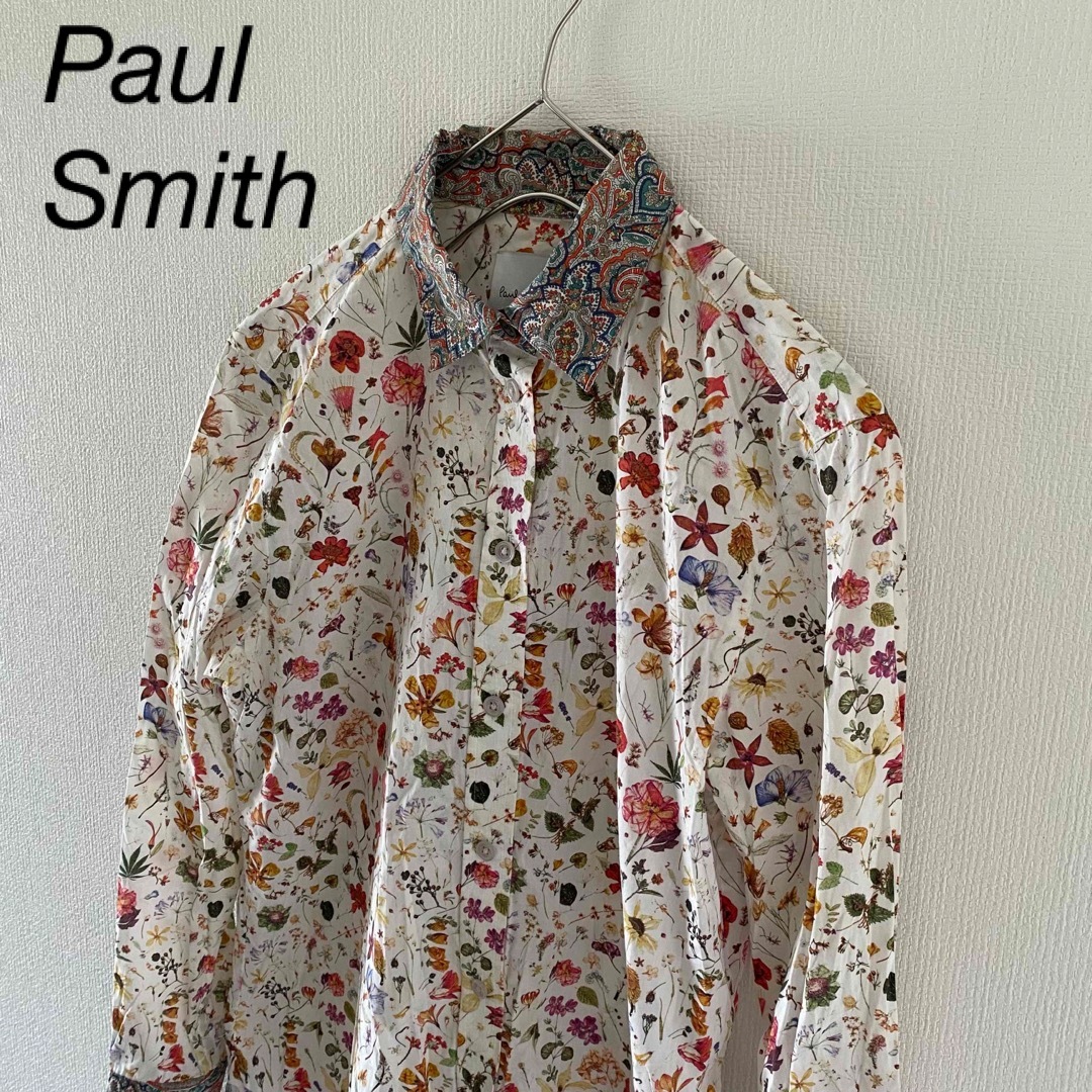 Paul Smith - Paulsmithポールスミス花柄長袖シャツメンズ Paul Smith - Paulsmithポールスミス花柄長袖シャツメンズ