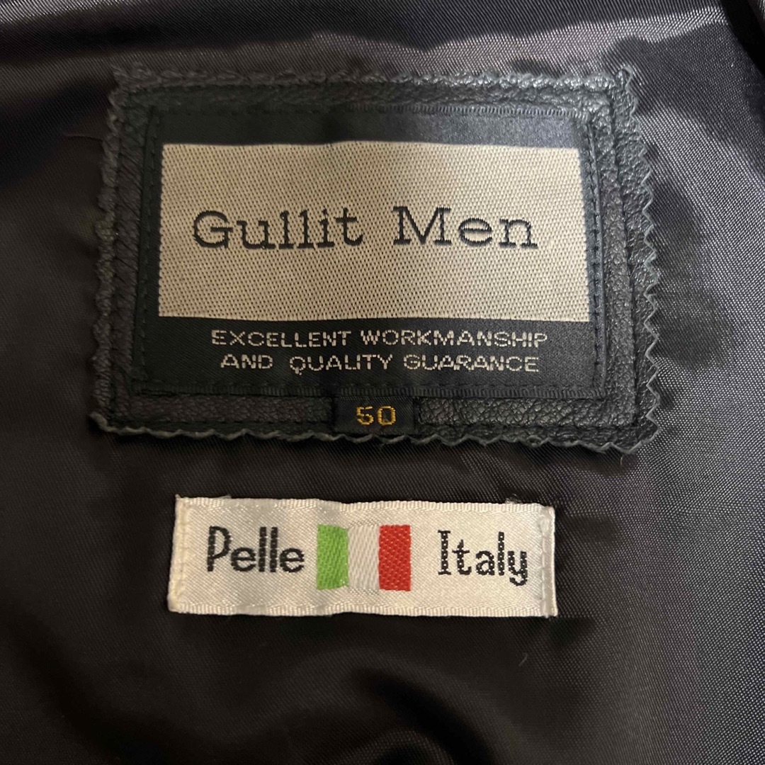 イタリア ラムレザージャケット 〔Gullit Men〕