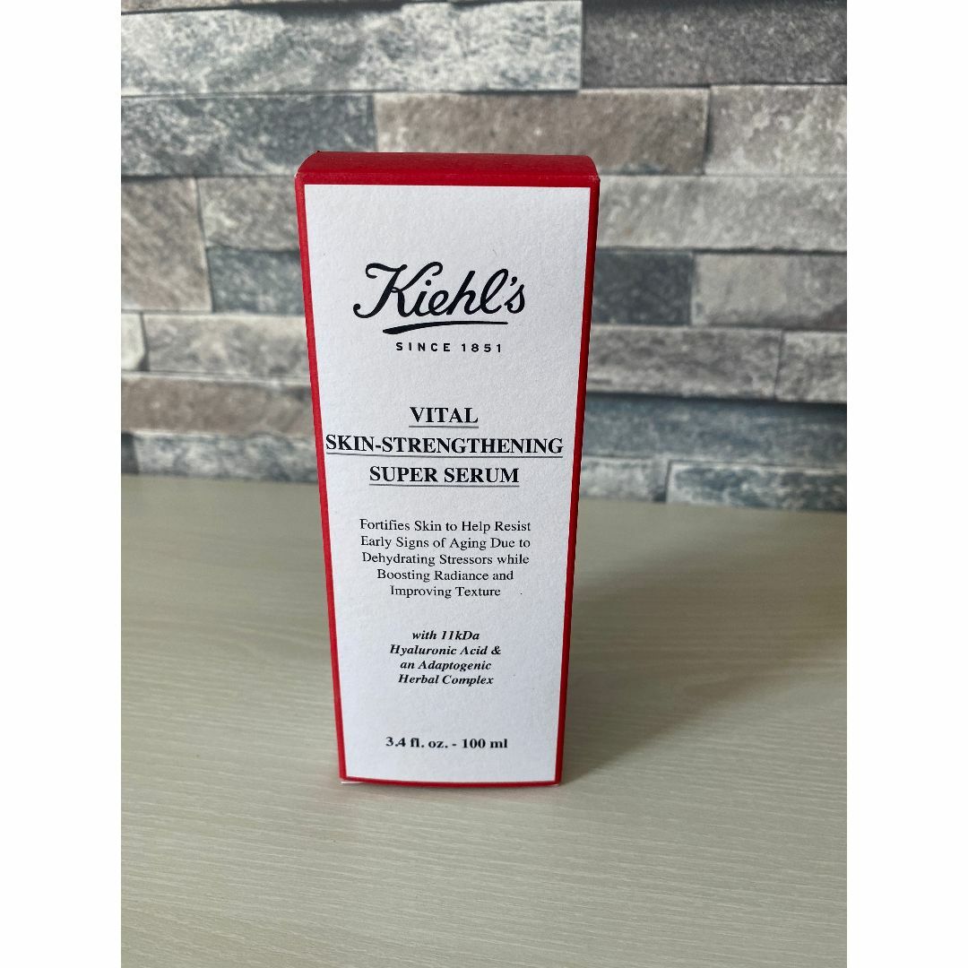 Kiehl'sヴァイタルスキンスーパーセラム_100ml_未開封_国内未販売39sのKiehl