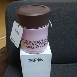 サーモス(THERMOS)のサーモス スープジャー ヒョウ柄(弁当用品)