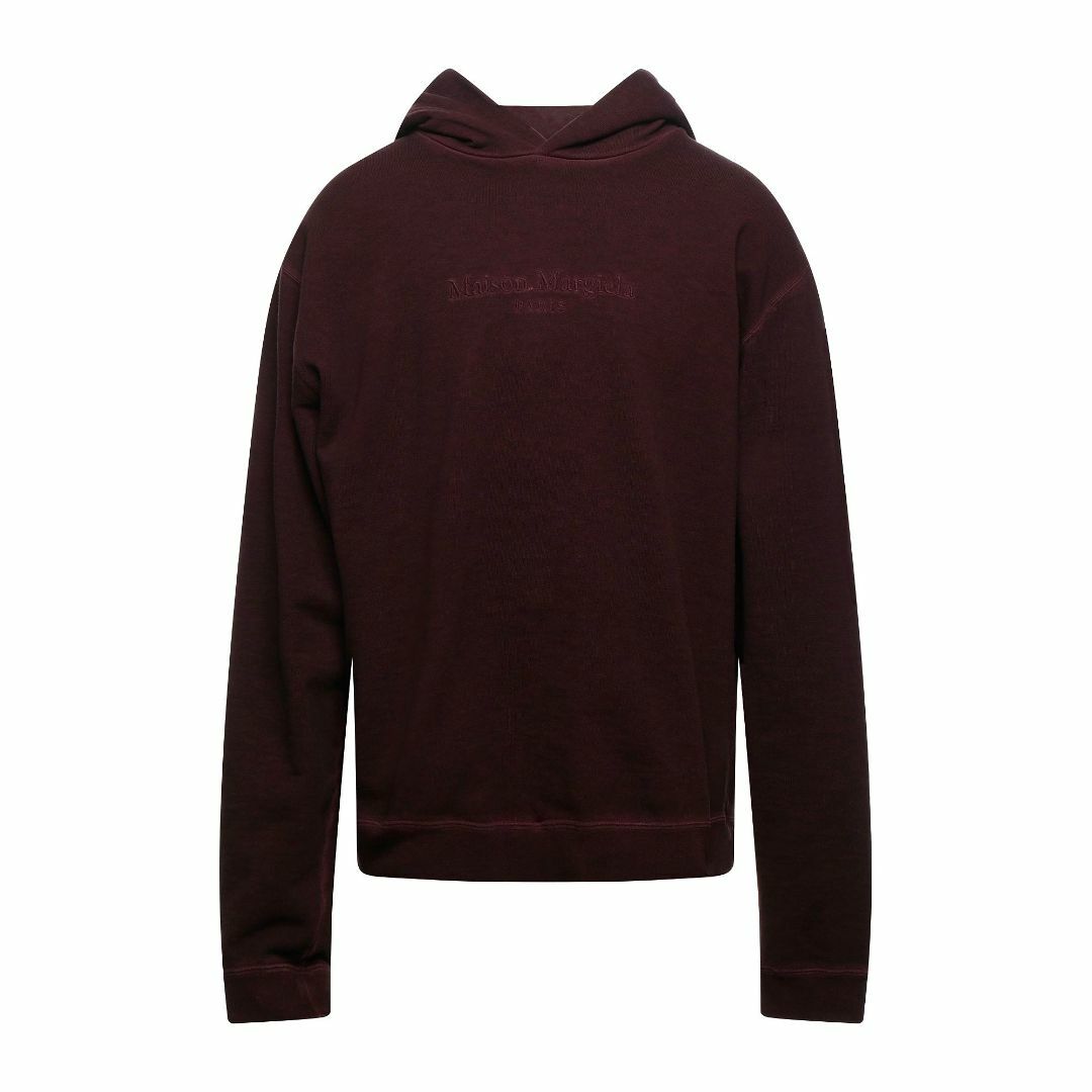 マルジェラ embroidered hoody パーカー 44 burgundy