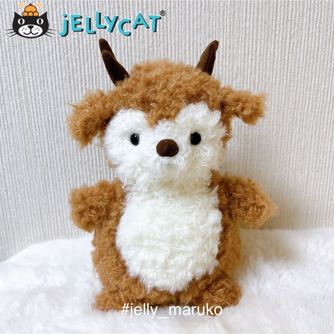 【新品】 ふわふわのトナカイ jellycat ジェリーキャット ぬいぐるみ