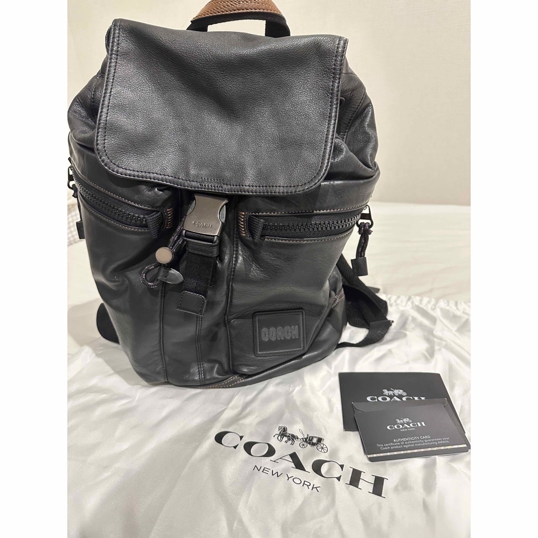 COACH/コーチ ペイサー ユーティリティー レザーバックパック-