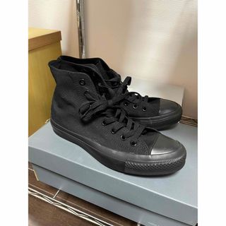 オールスター(ALL STAR（CONVERSE）)のコンバース　オールスター　ハイカット　ブラックモノクローム　オールブラック(スニーカー)