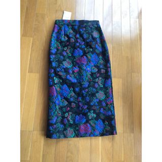 5.0万新品INSCRIRE Flower Jacquard タイトスカート