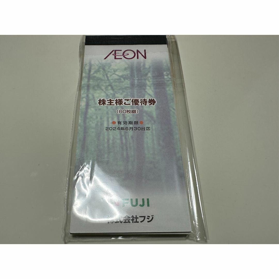 イオン フジ 株主優待券 24000円分 優待券/割引券