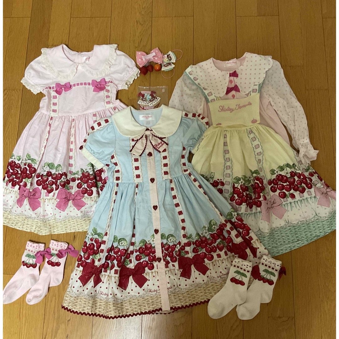 シャーリーテンプル チェリー 90cmキッズ服女の子用(90cm~)