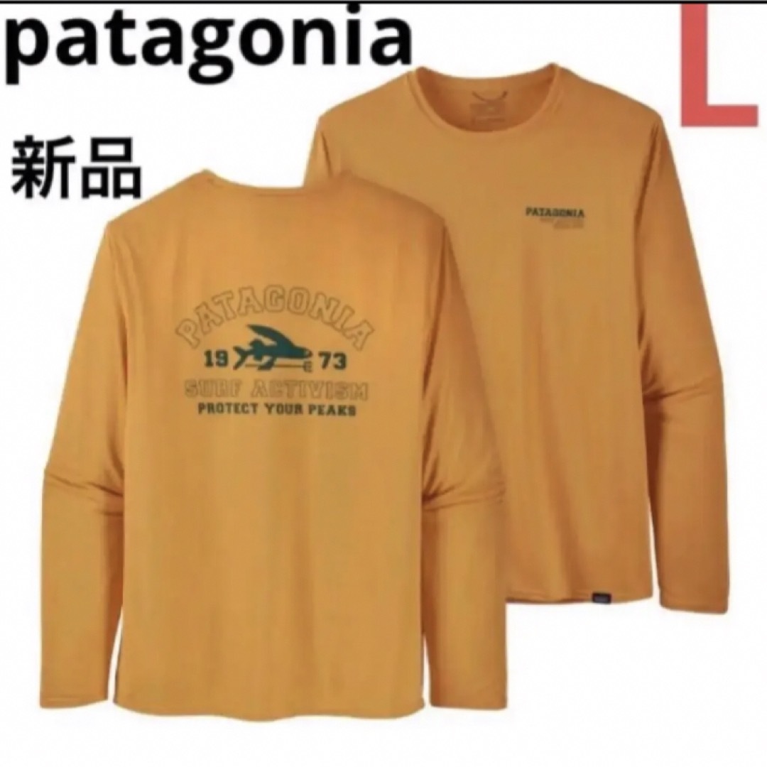 patagonia⭐️ロングスリーブ キャプリーンクール デイリー グラフィック