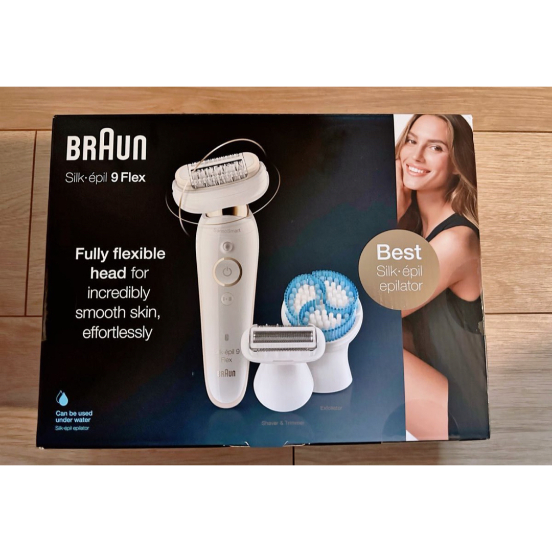 Braun Silk-epil 9 Flex 女性用 脱毛器 人気ボディケア