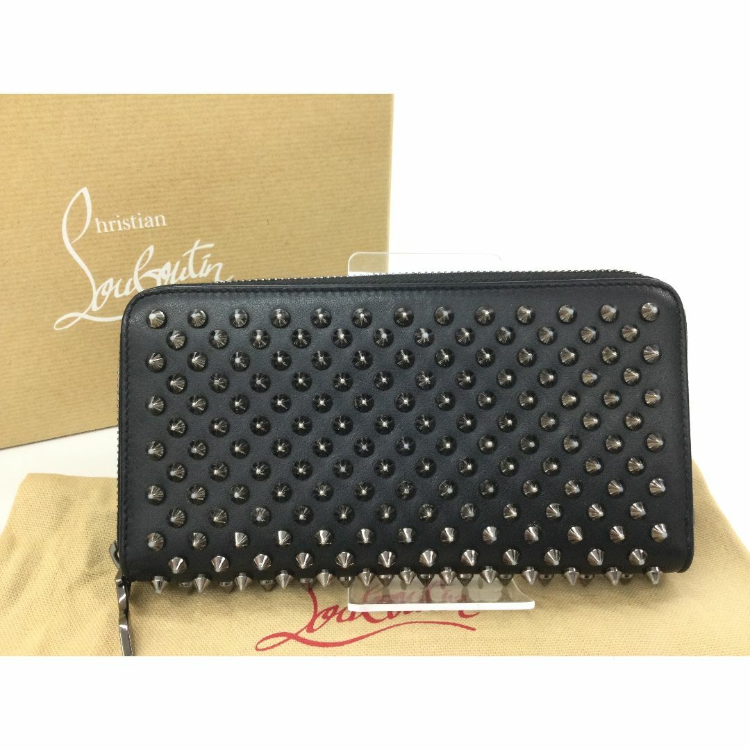 Christian Louboutin(クリスチャンルブタン)の50030G ★鑑定済美品★ Christian Louboutin 長財布 レディースのファッション小物(財布)の商品写真