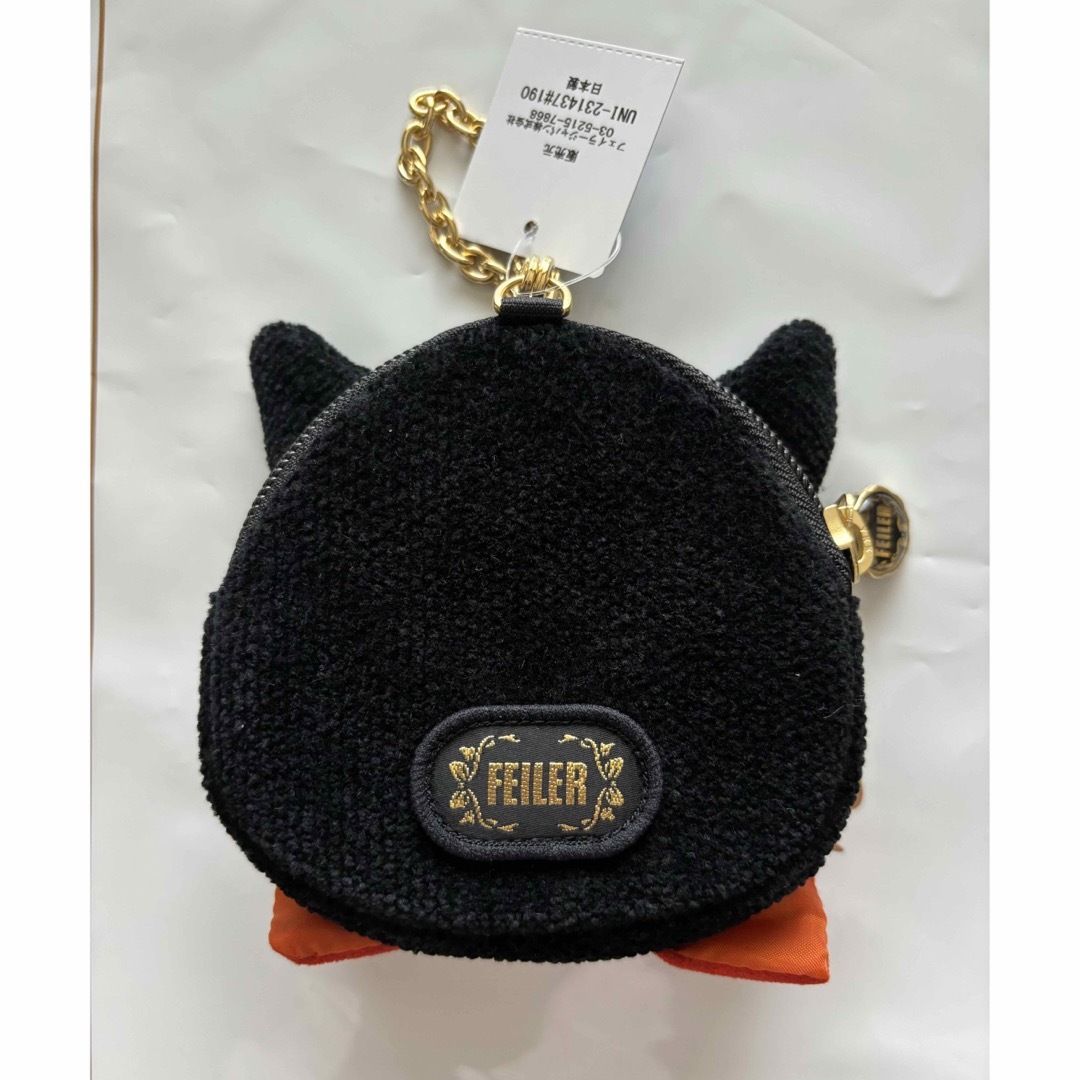 新品未使用☆フェイラー☆黒猫☆チャーム☆ポーチ☆ハロウィーン 新品未使用☆フェイラー☆黒猫☆チャーム☆ポーチ☆ハロウィーン