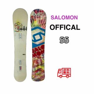 サロモン(SALOMON)のフリーラン カービング等に… SALOMON OFFCIAL 55(ボード)