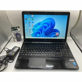 エヌイーシー(NEC)のNEC LS350/R Corei3-4000M SSD256GB(ノートPC)