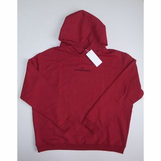 マルタンマルジェラ(Maison Martin Margiela)のマルジェラ riverse logo hoody パーカー size48 red(パーカー)