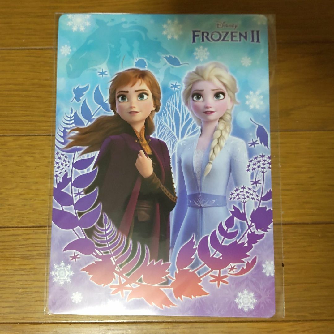 アナと雪の女王(アナトユキノジョオウ)のディズニー　アナと雪の女王　下敷き４枚セット(新品)　(d001) エンタメ/ホビーのおもちゃ/ぬいぐるみ(キャラクターグッズ)の商品写真