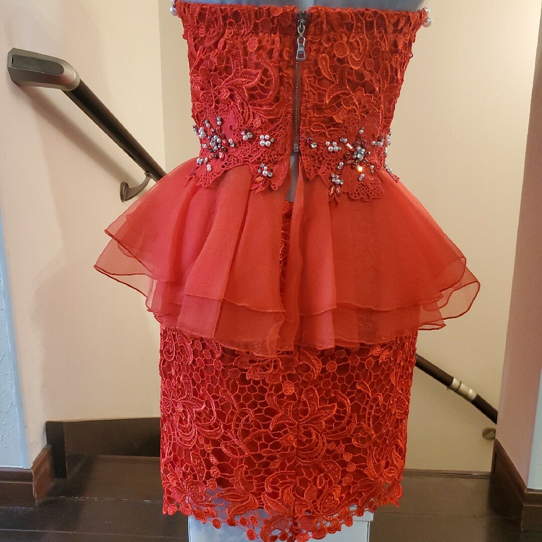 Andy(アンディ)のIRMA♡ペプラムビスチェ&スカート セットアップ レディースのフォーマル/ドレス(ミニドレス)の商品写真