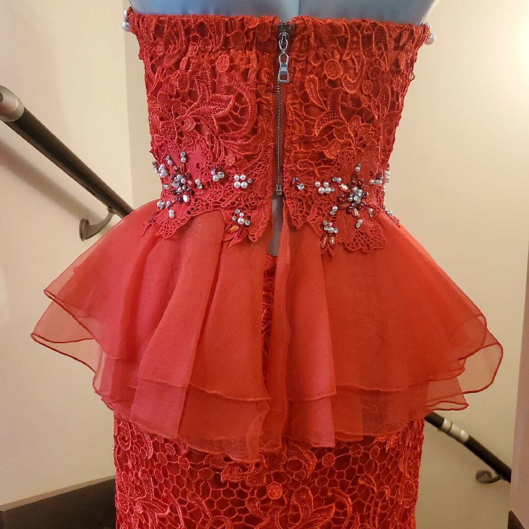 Andy(アンディ)のIRMA♡ペプラムビスチェ&スカート セットアップ レディースのフォーマル/ドレス(ミニドレス)の商品写真