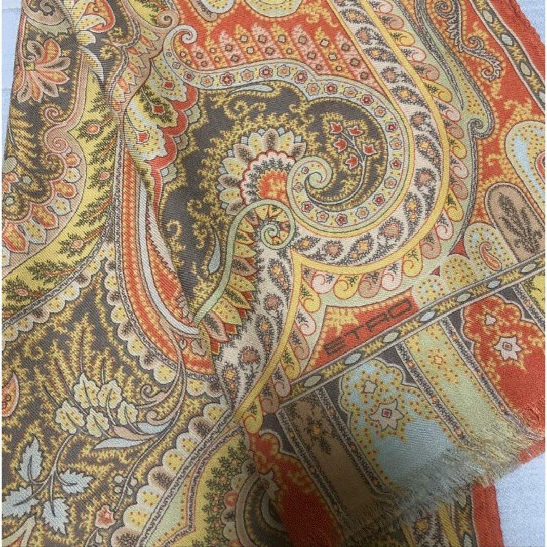 ETRO(エトロ)の【ETRO】 ウールシルク　ストール レディースのファッション小物(バンダナ/スカーフ)の商品写真