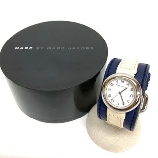 マークバイマークジェイコブス(MARC BY MARC JACOBS)の★MARC BY MARC JACOBS マークジェイコブス 腕時計 ブルー×ホワイト(腕時計)