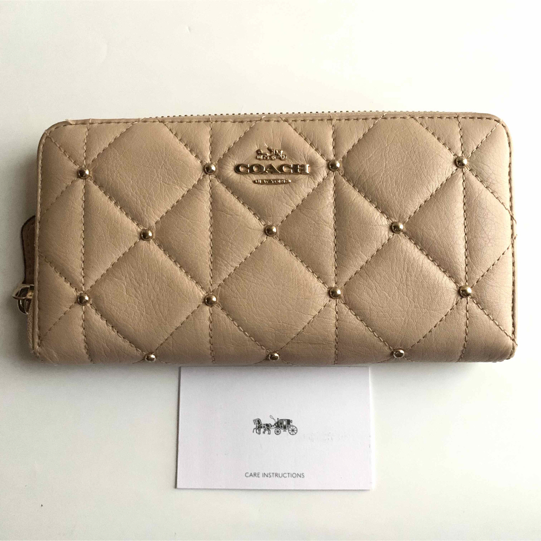 COACH  長財布／レザー