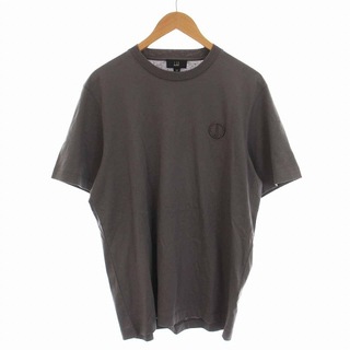 ダンヒル(Dunhill)のdunhill 23SS 刺繍 Tシャツ カットソー クルーネック L グレー(Tシャツ/カットソー(半袖/袖なし))